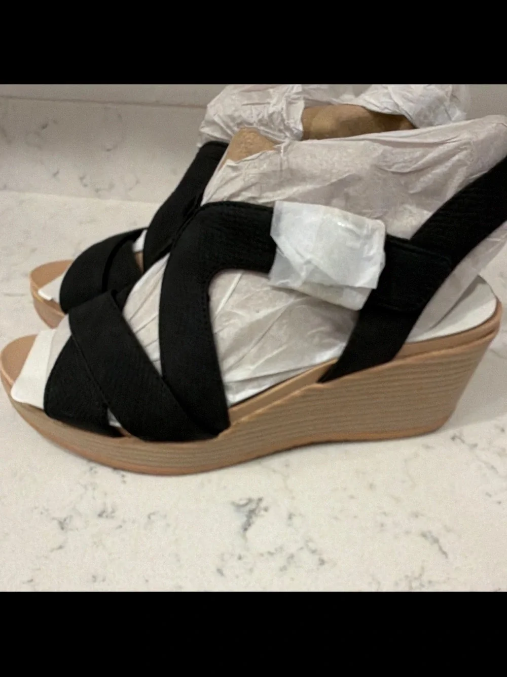 Dr. Scholl's Cali Beach Wedge Sandals US 10 M